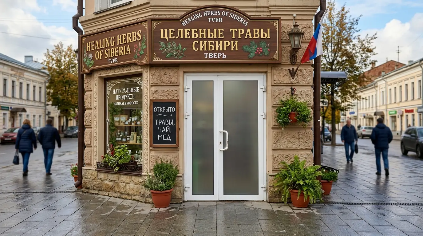 Здоровье продукты магазин экстерьер — Стеклянные входные группы для коммерческих зданий